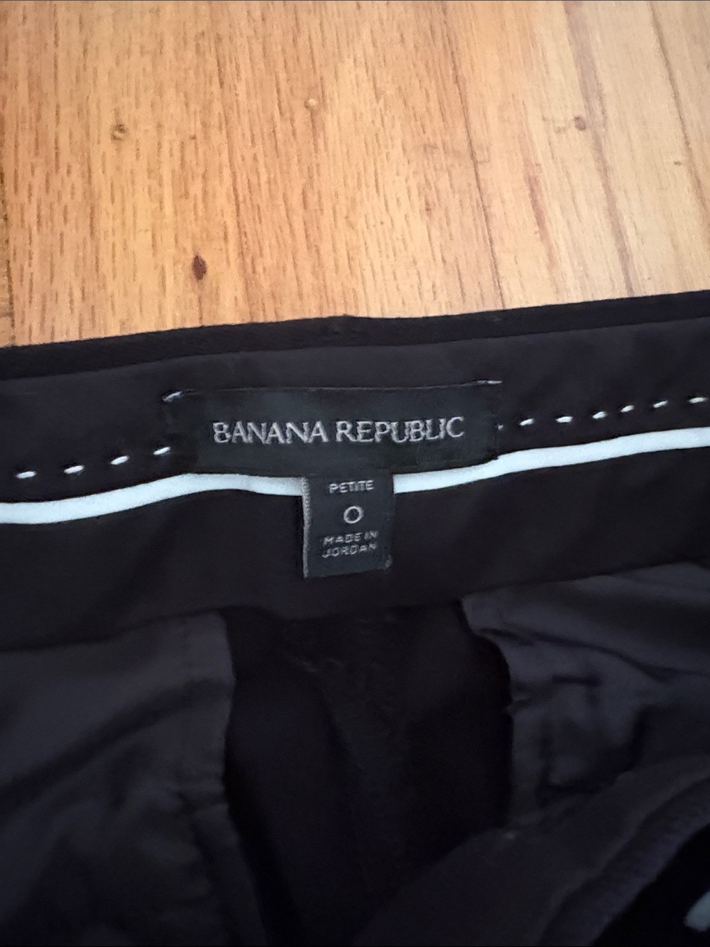Black Stretch Moto-Style Pants and one work pant - Picture 6 of 8